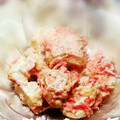 ピンクローズ☆'s cooksnap of when they made ごまマヨで頂く！さといもサラダ.
