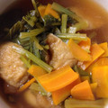 ムーミン谷のmee's cooksnap of when they made 超簡単！小松菜と油揚げの煮浸し.