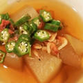 まつこ・ω・'s cooksnap of when they made 冬瓜とオクラの冷やし鉢.