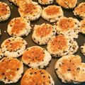 ほー＊'s cooksnap of when they made ノンエッグ♪フライパンでごまごまクッキー.
