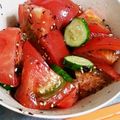 せきりな's cooksnap of when they made 和風のトマトサラダ.