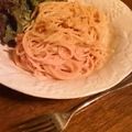 春らんらん♪'s cooksnap of when they made あえるだけ！ツナ胡麻オーロラソースパスタ.