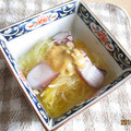 ななこ２２'s cooksnap of when they made そうめん南瓜とタコのからし酢味噌和え.