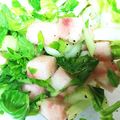 oooooo312's cooksnap of when they made 桃とセロリの塩レモンサラダ.