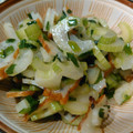 沙弥0523's cooksnap of when they made セロリとちくわのネギ塩和え.