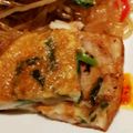 ほねかわしのめろ's cooksnap of when they made 長芋なしでも！ふわふわお好み焼き♡.