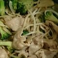 ☆ハッピーデイズ☆'s cooksnap of when they made ブロッコリーと豚コマの炒めもの.