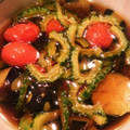 トッティ☆'s cooksnap of when they made 簡単☆ゴーヤと夏野菜☆美味な揚げ浸し♪.
