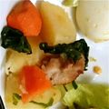 uzurin's cooksnap of when they made 鶏モモ香草焼きジャガイモ・あまり野菜添え.