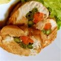uzurin's cooksnap of when they made 鳥モモ肉と人参、インゲン煮.