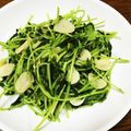 kitchen.aco's cooksnap of when they made 豆苗の炒め物.