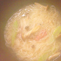 namiin's cooksnap of when they made アスパラときのこの和風スープそうめん.