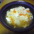 進撃のアツシ's cooksnap of when they made 白菜 玉ねぎ 卵の コンソメ醤油煮込み！.