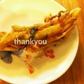 meguo2929's cooksnap of when they made 簡単うまい♪飛騨高山のネギ味噌天ぷら.