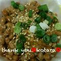 こたらパッド's cooksnap of when they made すりごま★たっぷり★父の納豆ご飯の食べ方.