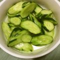いお。's cooksnap of when they made ★ちょっぴり甘いキュウリの浅漬け★.
