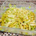YUZUNICO's cooksnap of when they made セロリのきんぴら.