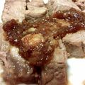 ばーにんぐ's cooksnap of when they made ステーキに♪和風オニオンソース.