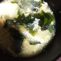 riiisa＊'s cooksnap of when they made ふんわりたまごとワカメのスープ♫.