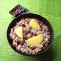 カルン's cooksnap of when they made 小豆と薩摩芋の玄米粥.