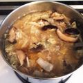 yumi85's cooksnap of when they made 白菜とたまごの食べるスープ.