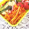 うさぎ姫っこ's cooksnap of when they made お弁当に❤にんじんのきんぴら.