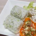 アクセル☆'s cooksnap of when they made ミニーさんの♪ねぎ塩山椒でジャコおにぎり.