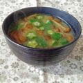 kururin18's cooksnap of when they made スルッと♪なめことおくらのみそ汁.