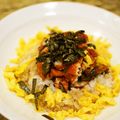 saki1010's cooksnap of when they made ✿うなぎご飯＠ひつまぶしチック✿.