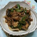☆ぴよぴよママ☆'s cooksnap of when they made 簡単計量！！韓国風☆豚とナスの炒め物.