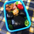 ソウくんママ's cooksnap of when they made 簡単♪ミッキーのおにぎり〈キャラ弁〉.