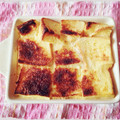 rie_cook's cooksnap of when they made トースターで簡単かりふわフレンチトースト.