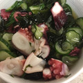 jj0819's cooksnap of when they made きゅうりとワカメとタコの酢の物.