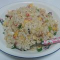 美らハム☆'s cooksnap of when they made 味覇（ウェイパー）だけ！５分でチャーハン.