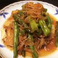 おおみやにのこ's cooksnap of when they made 白滝と油揚げのきんぴら風.