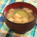 ガメコ's cooksnap of when they made ズッキーニのお味噌汁.