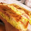 runny13's cooksnap of when they made ホットサンド.