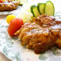 runa10's cooksnap of when they made 簡単 照り焼きチキン.