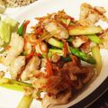 peanut32m's cooksnap of when they made アスパラと鶏ササミ炒め.