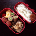 KaNaにゃん's cooksnap of when they made 豚肉とエリンギの梅生姜焼き.