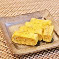 Dellaたん's cooksnap of when they made ゴマとおかかの卵焼き.