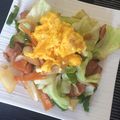 yuliton's cooksnap of when they made ウインナーでカラフル♪簡単♪野菜炒め.