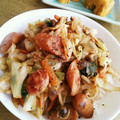 チョイコ's cooksnap of when they made 簡単！まかない風「野菜炒め丼」.