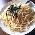 hasicco's cooksnap of when they made 材料３つ❤明太子パスタ.