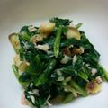 ぞえよめ's cooksnap of when they made ほうれん草と茄子のツナ和え.