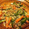 halcim's cooksnap of when they made しらすピーマン.