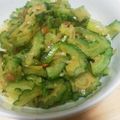 MofeMofee's cooksnap of when they made ゴーヤ＆納豆の麻婆風♪.