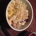 ながされるママ's cooksnap of when they made 千切りキャベツごはん♪.