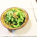 ゆずゴーヤ's cooksnap of when they made ゴーヤのお浸し梅肉和え.