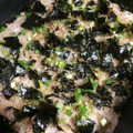 mofunofu's cooksnap of when they made おろして混ぜて焼くだけ！長芋のとろろ焼き.